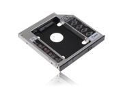 Universal 12.7mm SATA 2nd HDD HD Hard Drive Caddy Adapter For Laptop CD DVD ROM Optical Bay HP DELL Thinkpad Sony Toshiba ASUS Fujitsu Acer etc.