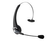 Wireless Noise Canceling Bluetooth Trucker Headphone Headset Handsfree Over the Head Earphone with Boom Mic for Samsung Galaxy S5 S4 S3 Note 3 4 HTC One M8 M7 D