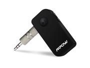 Mpow@ Portable Bluetooth 3.0 Audio Music Streaming Receiver Adapter with Hands Free Calling 3.5 Mm Stereo Output LED Indicator One Touch Connect Button and Inte