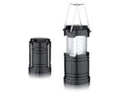 Black Water Resistant Super Ultra Bright Collapsible LED Lantern Camping Lantern with 30 individual Premium LEDs Suitable for Hiking Camping Emergencies Hurr