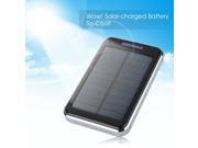 Portable 16000mAh Solar Power Panel Power Bank Dual USB Ports External Battery Charger Backup for iPhone 6 5S 5C 5 4S 4 iPad 4 3 2 iPod Touch MP3 MP4 PDA PSP et