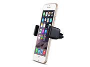 Mpow E Clip Air Vent One Step Mounting Car Mount Holder with 360° Rotation for iPhone 6 6S and Other Devices Up to 3.9Inches Wide Black