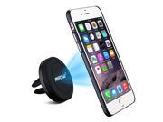 360°rotation Magnetic Car Mount Holder with Built in Metal Plate Iphone 6 6s Case and 2 Adhesive Metal Plates