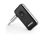 Mpow Bluetooth4.1 Transmitter Receiver 2 in 1 Wireless 3.5mm Audio Adapter for Headphone Speaker TV PC Car Stereos MP3 MP4