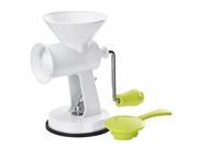 Hand Crank Manual Meat Grinder with Powerful Suction Base Heavy Duty with Stainless Steel Blades Quickly and Effortlessly Grind Meat Vegetables Garlic Frui