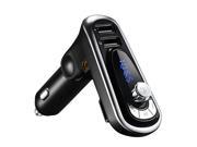 Patazon In Car Wireless Bluetooth FM Transmitter Radio Adapter Car Kit with USB Charger