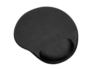 Patazon Mouse Pad with Gel Filled Cushion Non Slip PU Base Black