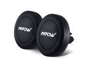Mpow Universal Air Vent Magnetic Car Mount Holder for iPhone6s 6 6s Plus 6 Plus Galaxy S7 2 Pack.