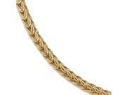 14k Yellow Gold 7.5in Polished Fancy Link Bracelet