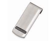 Stainless Steel Brushed Engravable Money Clip