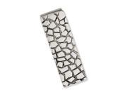 Stainless Steel Textured Polished Money Clip