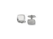 Stainless Steel Engravable Polished Cuff Links