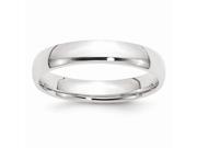 14k White Gold 4mm Engravable Comfort Fit Band