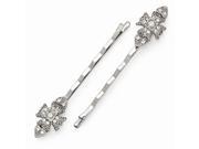 Silver tone Downton Abbey Clear Crystal Set of Hair Pins