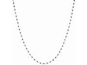 14k White 20in Gold Black Diamond Heat Treated Briolette Necklace. Carat Wt- 11.85ct 14k White 20in Gold Black Diamond Heat Treated Briolette Necklace. Carat Wt- 11.85ct