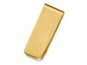 Stainless Steel 14k Gold Plated Engravable Money Clip
