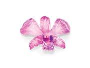 Lacquer Dipped Hot Lavender Dendrobium Orchid Pin