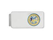 Sterling Silver Army Logo Engravable Money Clip