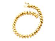 14k Yellow Gold 7in San Marco Bracelet