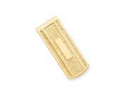 Stainless Steel with Engravable Area Money Clip