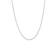 14k White Gold 1.15mm Rolo Pendant Chain 14k White Gold 1.15mm Rolo Pendant Chain