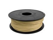 Gizmo Dorks 3mm 2.85mm Wood Filament 0.8kg for 3D Printers Natural