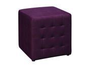 Avenue Six Detour 15 Fabric Cube in Purple Mesh DTR15 512