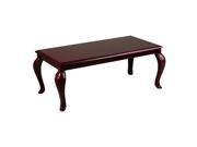 Office Star Work Smart Traditional Seating Mahogany Wood TBB4020