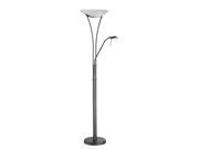 Lite Source Torchiere Reading Lamp LS 81699BLK FRO