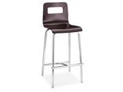 Zuo Modern Escape Counter Stool Wenge Set of 2 301224