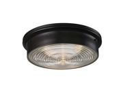 Elk Lighting 3 Light Flush mount in Oiled Bronze 11453 3