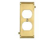 Elk Lighting Brass Middle Switch Plate 2503BR