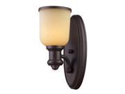 Brooksdale 1 Light Sconce In Oiled Bronze