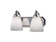 Elk Lighting Vanity 2 Light Vanity Polished Chrome 570 2C WH