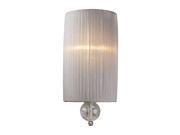 Alexis 1 Light Sconce In Antique Silver