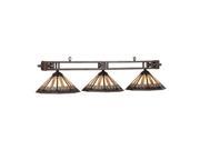 RAM Gameroom 54 Winslow 3 Light Billiard Lamp WSL B54