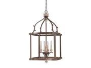 Capital Lighting Chateau 4 Light Foyer French Oak 9473FO