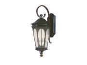 Capital Lighting Inman Park 3 Light Outdoor Lantern Old Bronze 9383OB