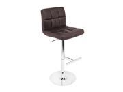 LumiSource Lager Bar Stool in Brown BS TW LAGERBN