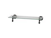 Sterling Ind. Glass Shelf w Oil Rubbed Bronze Accents 131 001