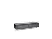 Techlink Gloss Black Topped Low Cabinet with Drop Down Door and Drawer PM160B