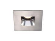 WAC Lighting Recessed Low Volt Trim Square Brushed Nickel HR D412 S SC BN