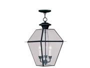 Livex Lighting Westover Outdoor Chain Hang in Black 2385 04