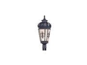 Livex Lighting Berkshire Outdoor Post Head in Bronze 2198 07