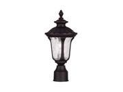 Livex Lighting Oxford Outdoor Post Head in Bronze 7848 07