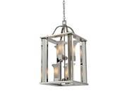 Z Lite Lotus 6 Light Foyer Pendant Chrome 611 30 CH