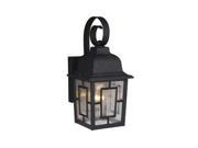 Vaxcel Vista 6 Outdoor Wall Light Textured Black OW37563TB