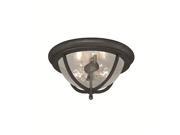 Vaxcel Corsica 13 Outdoor Ceiling Light Oil Rubbed Bronze T0005