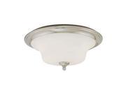 Vaxcel Sonora 14 Flush Mount Ceiling Light Satin Nickel C0011