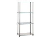Convenience Concepts Classic Glass 4 Tier Tower 157001